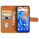Leather Phone Case For UMIDIGI A13(Brown) - 3