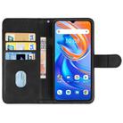 Leather Phone Case For UMIDIGI A13(Black) - 3