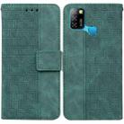 For Infinix Smart 5 X657 / Hot 10 Lite Geometric Embossed Leather Phone Case(Green) - 1