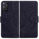 For Xiaomi Redmi Note 11 Pro 4G/5G Overseas Version Tiger Embossing Pattern Horizontal Flip Leather Phone Case(Black) - 1