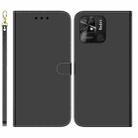 For Xiaomi Redmi 10C Imitated Mirror Surface Horizontal Flip Leather Phone Case(Black) - 1