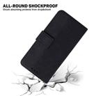 For Samsung Galaxy M42 5G Geometric Embossed Leather Phone Case(Black) - 5