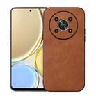 For Honor X30 Cowhide Texture PU Phone Case(Brown) - 1
