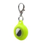 Luminous Silicone Protective Case For Airtag(Light Green) - 1