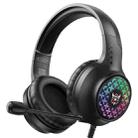 ONIKUMA X7 Pro USB + 3.5mm RGB Lighting Gaming Wired Headset(Black) - 1