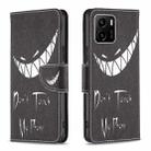 For vivo Y15s Colored Drawing Pattern Leather Phone Case(Smirk) - 1