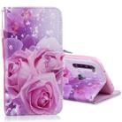 For Xiaomi Redmi Note 8 Horizontal Flip Leather Case with Holder & Card Slots & Wallet(Rose) - 1