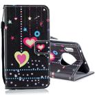 For Huawei Mate 30 Horizontal Flip Leather Case with Holder & Card Slots & Wallet(Colored Heart) - 1