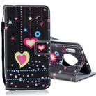 For Huawei Mate 30 Pro Horizontal Flip Leather Case with Holder & Card Slots & Wallet(Colored Heart) - 1