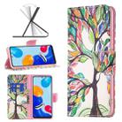 For Xiaomi Redmi Note 11 International Version Colored Drawing Pattern Leather Phone Case(Tree Life) - 1