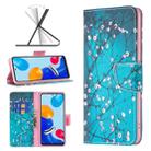 For Xiaomi Redmi Note 11 International Version Colored Drawing Pattern Leather Phone Case(Plum Blossom) - 1