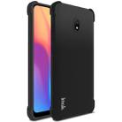 For Xiaomi Redmi 8A IMAK All-inclusive Shockproof Airbag TPU Case with Screen Protector(Matte Black) - 1