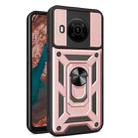 For Nokia X100 Sliding Camera Cover Design TPU + PC Protective Phone Case(Rose Gold) - 1