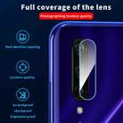 For Xiaomi CC9e 9D Transparent Rear Camera Lens Protector Tempered Glass Film - 2