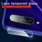 For Xiaomi CC9e 9D Transparent Rear Camera Lens Protector Tempered Glass Film - 8