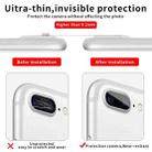 For iPhone 8 Plus / 7 Plus 9D Transparent Rear Camera Lens Protector Tempered Glass Film - 9