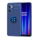 For OnePlus Nord CE 2 5G Metal Ring Holder TPU Phone Case(Blue) - 1