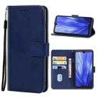 Leather Phone Case For Sharp Aquos R3 / SHV44 / SH-04L(Blue) - 1