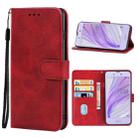 Leather Phone Case For Sharp Aquos Sense SH-01K(Red) - 1