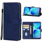 Leather Phone Case For TCL 20 AX 5G(Blue) - 1