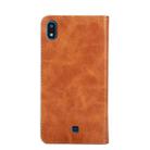 For LG K20 2019 Non-Magnetic Retro Texture Horizontal Flip Leather Phone Case(Brown) - 3