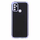 For OPPO A53/A32/A33/A53s 4G Eagle Eye Armor Dual-color TPU + PC Phone Case(Purple) - 1