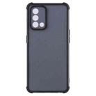 For OPPO A74 / F19 4G Eagle Eye Armor Dual-color TPU + PC Phone Case(Black) - 1