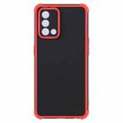 For OPPO A74 / F19 4G Eagle Eye Armor Dual-color TPU + PC Phone Case(Red) - 1