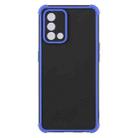 For OPPO A74 / F19 4G Eagle Eye Armor Dual-color TPU + PC Phone Case(Blue) - 1