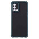 For OPPO A74 / F19 4G Eagle Eye Armor Dual-color TPU + PC Phone Case(Dark Green) - 1