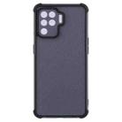 For OPPO A94 / F19 Pro Eagle Eye Armor Dual-color TPU + PC Phone Case(Black) - 1
