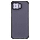 For OPPO F17 / A73 Eagle Eye Armor Dual-color TPU + PC Phone Case(Black) - 1