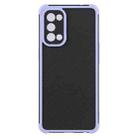 For OPPO Reno5 Eagle Eye Armor Dual-color TPU + PC Phone Case(Purple) - 1