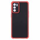 For OPPO Reno6 5G Eagle Eye Armor Dual-color TPU + PC Phone Case(Red) - 1