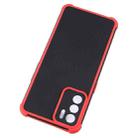 For OPPO Reno6 5G Eagle Eye Armor Dual-color TPU + PC Phone Case(Red) - 2