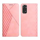 For Xiaomi Redmi Note 11/11S Overseas Version Diamond Splicing Skin Feel Magnetic Leather Phone Case(Rose Gold) - 1