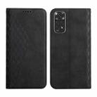 For Xiaomi Redmi Note 11/11S Overseas Version Diamond Splicing Skin Feel Magnetic Leather Phone Case(Black) - 1