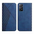 For Xiaomi Redmi Note 11 Pro International Version Diamond Splicing Skin Feel Magnetic Leather Phone Case(Blue) - 1