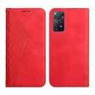 For Xiaomi Redmi Note 11 Pro International Version Diamond Splicing Skin Feel Magnetic Leather Phone Case(Red) - 1