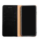 For Sony Xperia 1 Non-Magnetic Retro Texture Leather Phone Case(Black) - 4