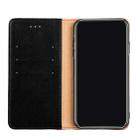 For vivo iQOO Neo3 5G Non-Magnetic Retro Texture Leather Phone Case(Black) - 5