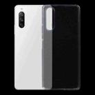 For Sony Xperia 10 IV 0.75mm Ultra-thin Transparent TPU Phone Case - 1