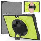 For MicroSoft Surface Go 1 / 2 / 3 TPU + PC Tablet Case(Yellow Green) - 1
