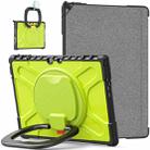 For MicroSoft Surface Pro 8 TPU + PC Tablet Case(Yellow Green) - 1