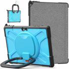 For MicroSoft Surface Go 1 / 2 / 3 TPU + PC Tablet Case(Blue) - 1