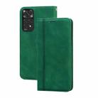 For Xiaomi Redmi Note 11 / Note 11S Frosted Business Magnetic Flip Leather Phone Case(Green) - 1