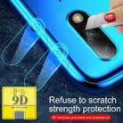 For Huawei Y6 9D Transparent Rear Camera Lens Protector Tempered Glass Film - 7