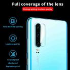 For Huawei P30 9D Transparent Rear Camera Lens Protector Tempered Glass Film - 2