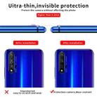 For Huawei Honor 20 9D Transparent Rear Camera Lens Protector Tempered Glass Film - 10