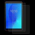 2 PCS 9H 2.5D Explosion-proof Tempered Tablet Glass Film For Alcatel 1T 10 - 1